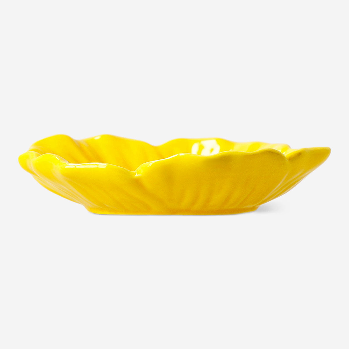 Hibiskus Çiçeği Şeklinde Dekoratif Tabak