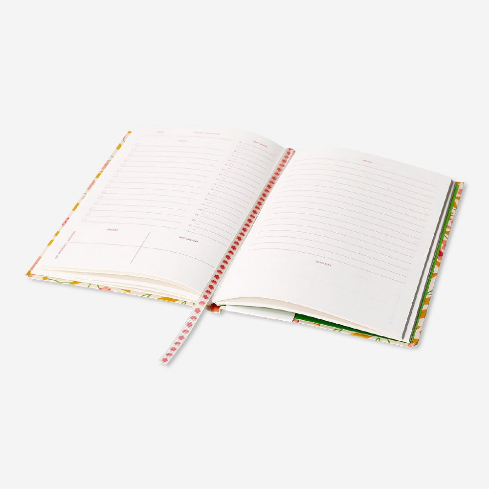 A5 floral planner 
