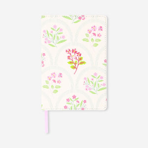 Çiçek Nakışı Desenli Defter A5