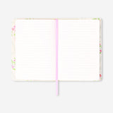Çiçek Nakışı Desenli Defter A5