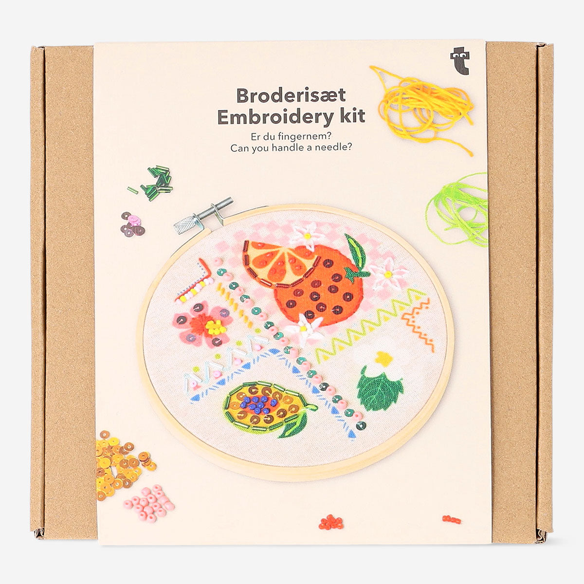 Embroidery kit - Tropical print
