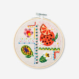Embroidery kit - Tropical print