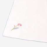 Fabric napkins with flower design - 2 pcs