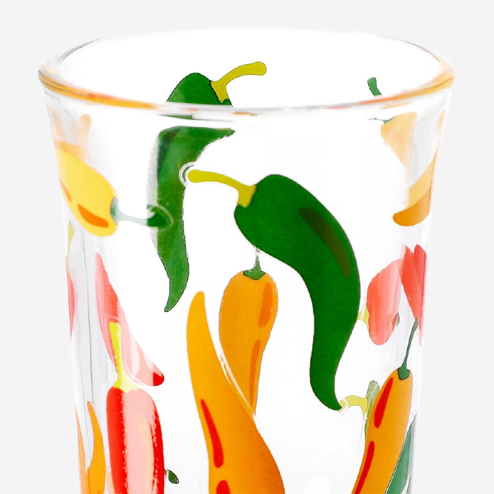 Biber Desenli Shot Bardağı