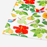 Fabric napkins with tropical print - 2 pcs
