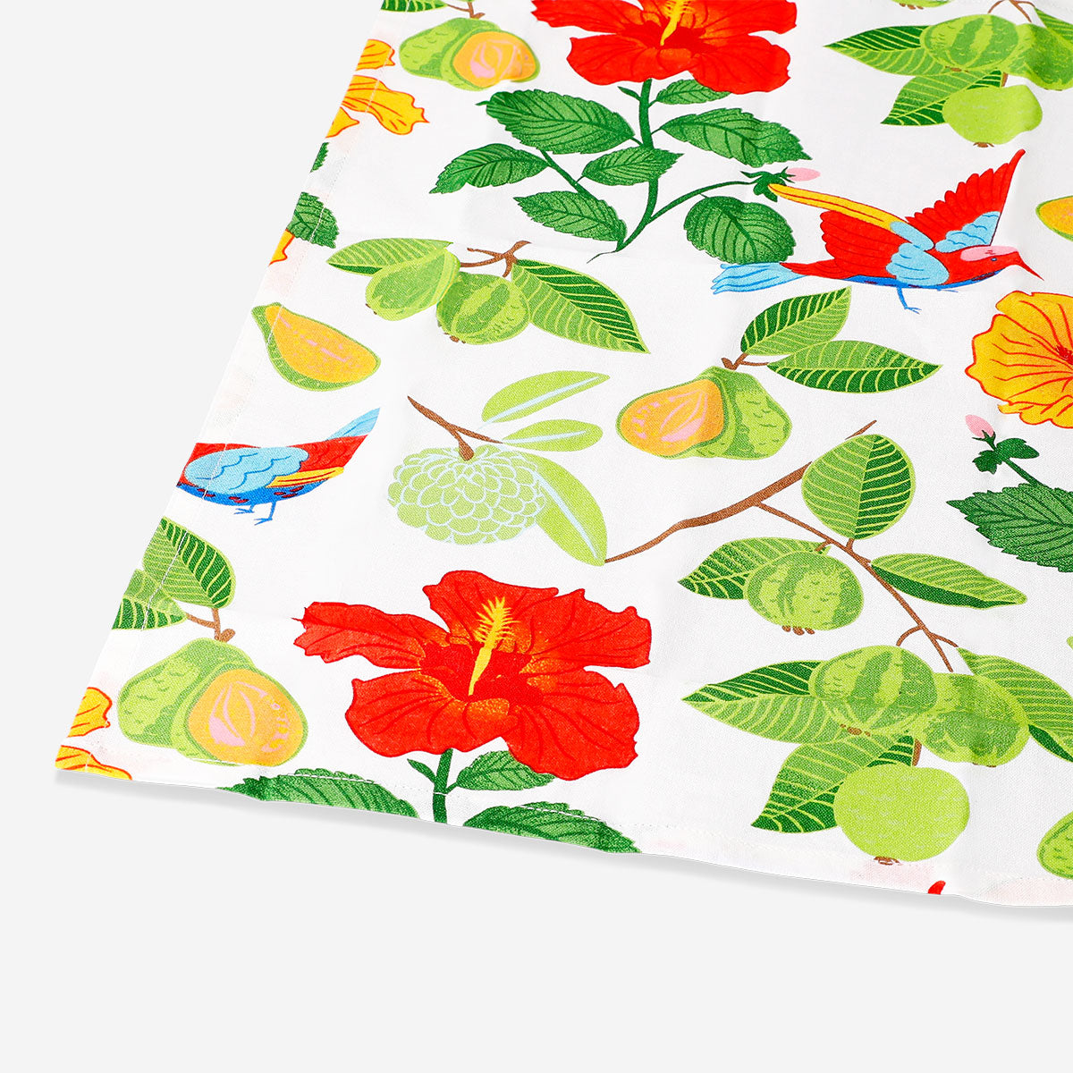 Fabric napkins with tropical print - 2 pcs