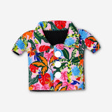 Thermal bag for cup with tropical print