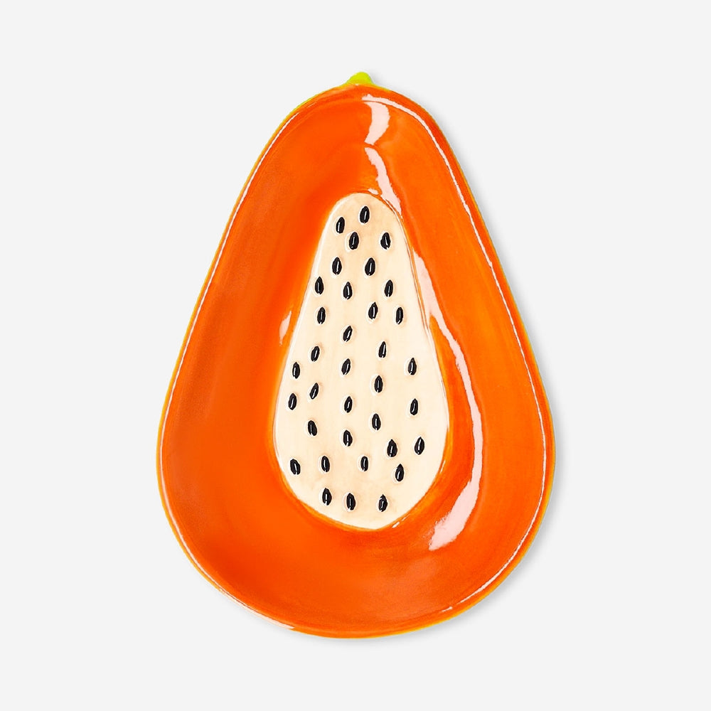 Papaya Şeklinde Seramik Kase