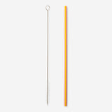 Reusable striped straws - 8 pcs