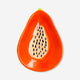 Papaya Şeklinde Seramik Tabak