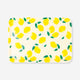 Decorative tray with lemon print - 22x31 cm