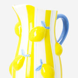 Ceramic jug with embossed lemons - 1.2 L