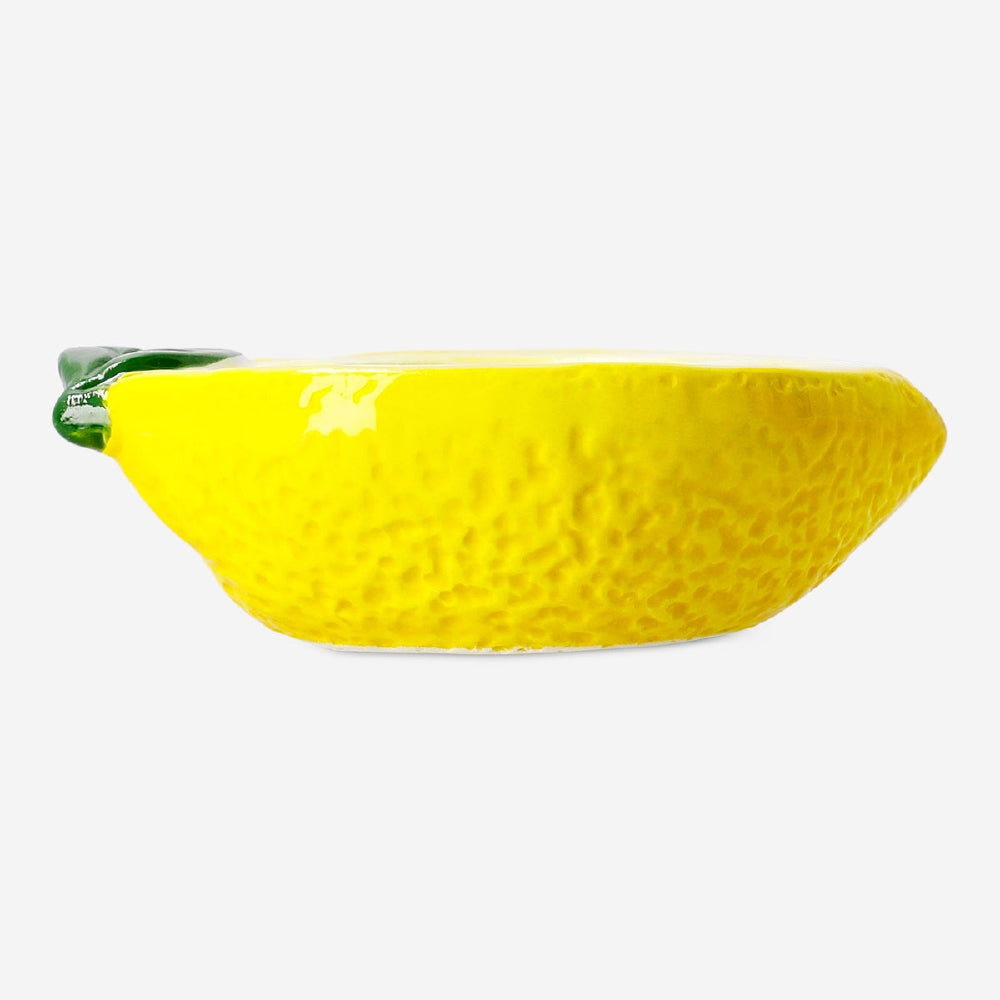 Limon Şeklinde Seramik Tealight Mumluk