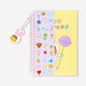 A5 monster candy notebook with charm