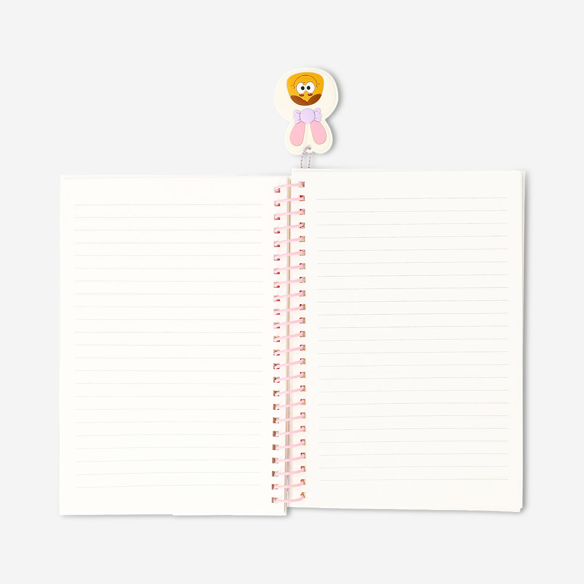 A5 monster candy notebook with charm