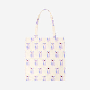 Tote bag - Purple bows