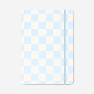 Mavi Kareli A5 Defter
