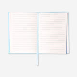 Gökkuşağı Renkli Mavi A6 Defter