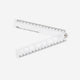 Transparent foldable ruler 