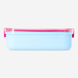 Lunchbox with divider tray 