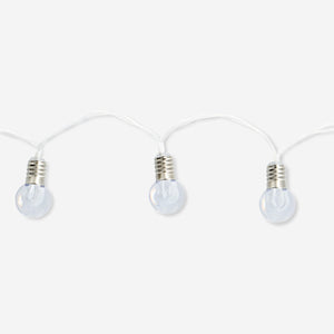 Outdoor string lights - Clear bulbs