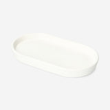 Beyaz Dekoratif Seramik Tabak 18 cm