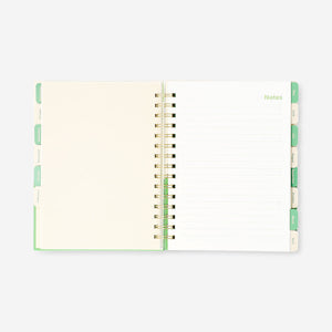 Green study planner 2026-2027 - English