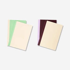 4'lü Yeşil A5 Defter Seti