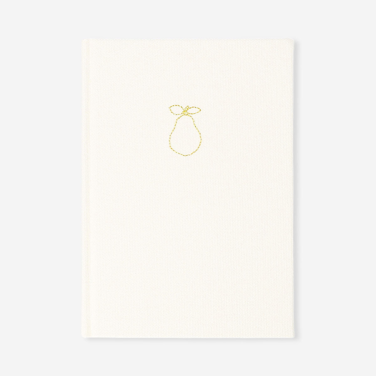 Beyaz Kumaş Kapaklı A5 Defter
