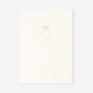 Beyaz Kumaş Kapaklı A5 Defter