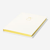 Beyaz Kumaş Kapaklı A5 Defter