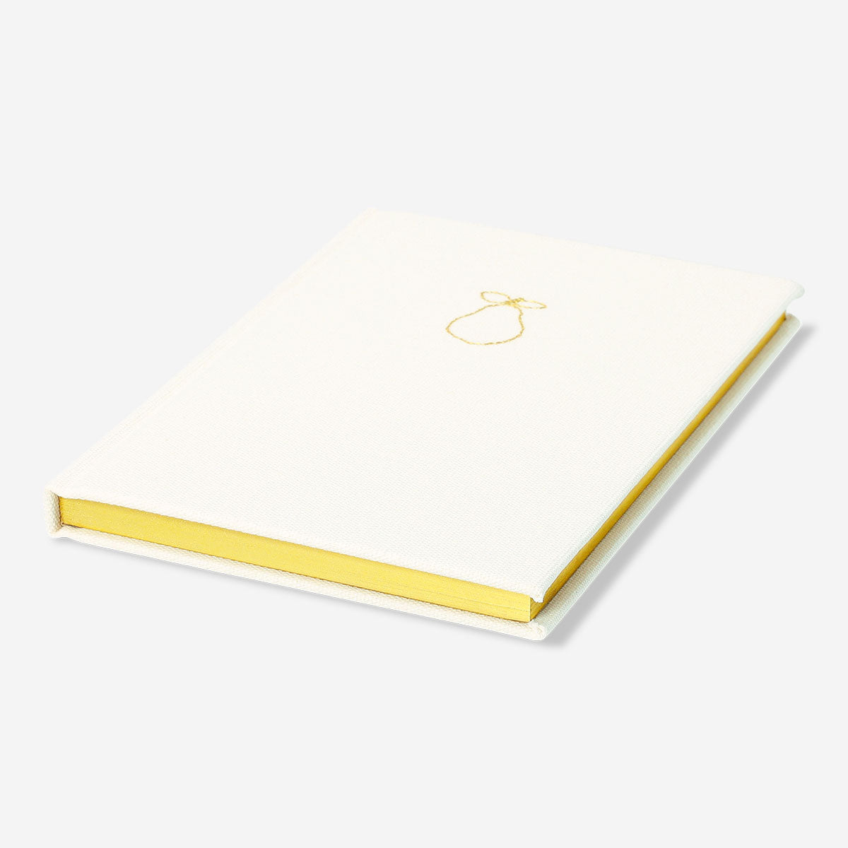 Beyaz Kumaş Kapaklı A5 Defter