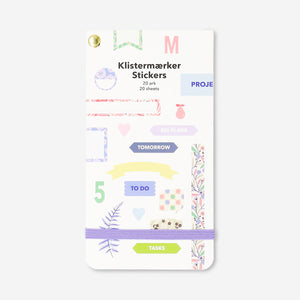 Planlama Temalı Sticker Seti