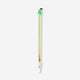 Everlasting pencil - Gold with green pear topper