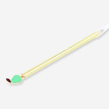 Everlasting pencil - Gold with green pear topper