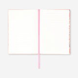 A5 soft cover floral notebook