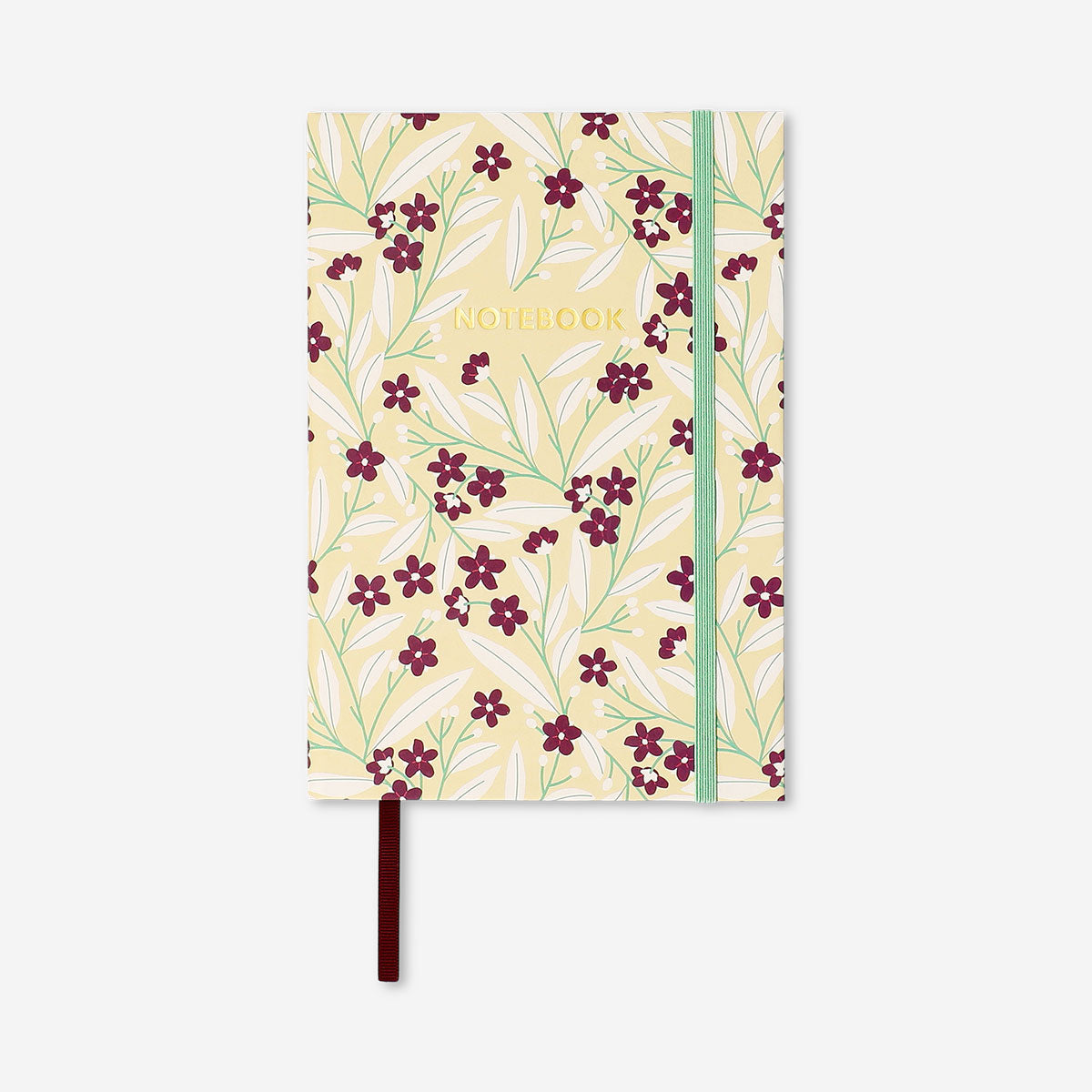 A5 floral notebook
