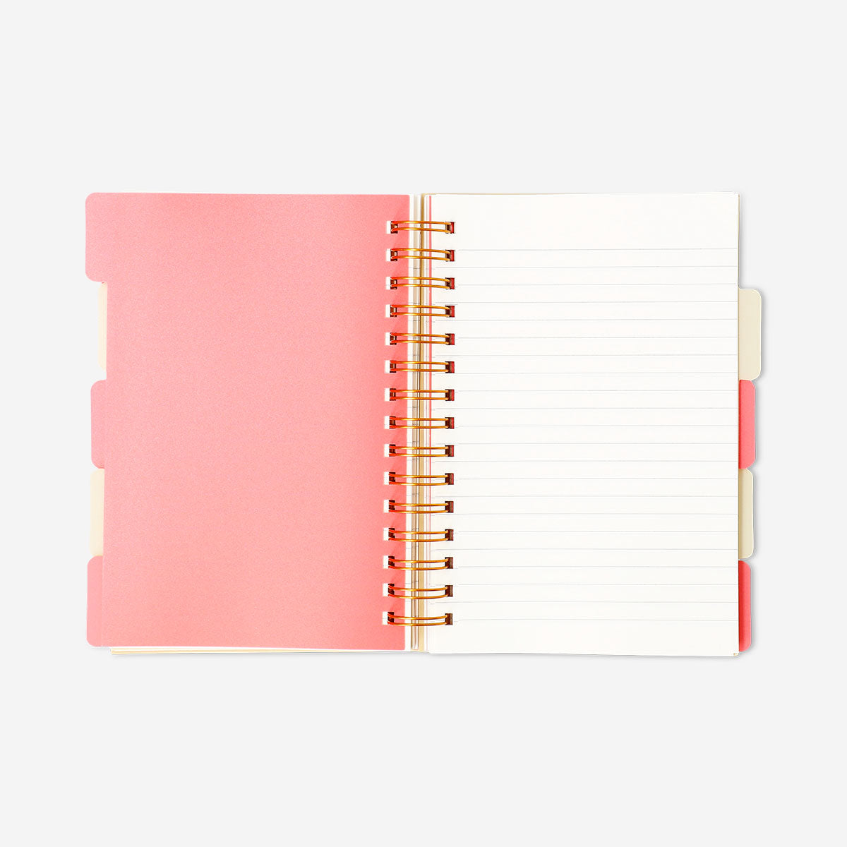 Pembe Puantiyeli Spiralli A5 Defter