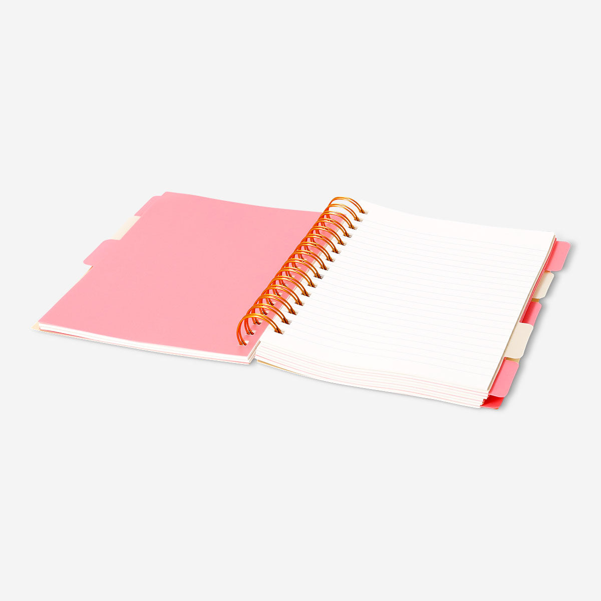 Pembe Puantiyeli Spiralli A5 Defter