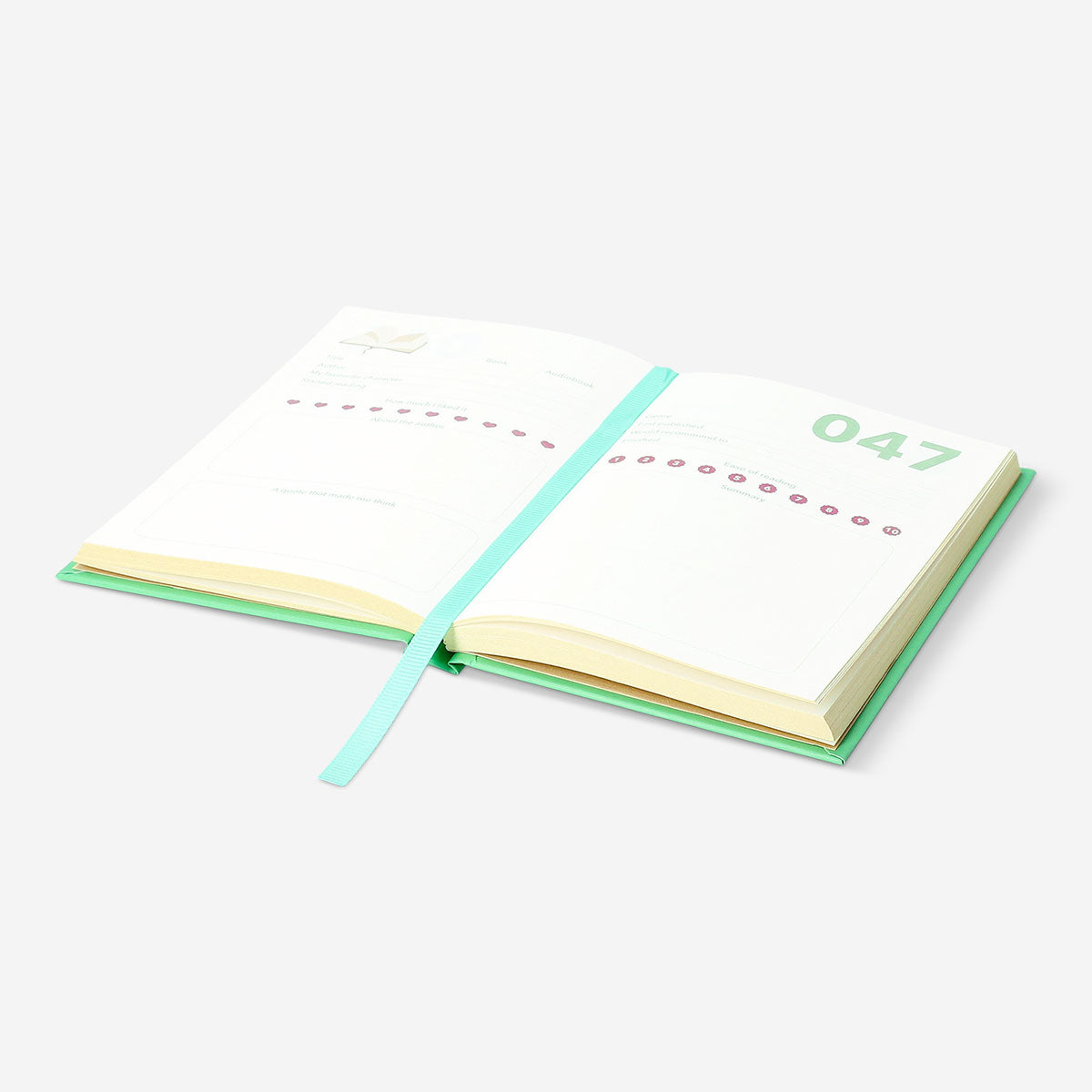 Yeşil A6 100 Kitap Günlüğü
