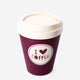 To-go coffee push bin