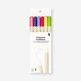 Erasable fineliners - 6 pcs