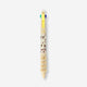 Multi coloured ballpoint pen with erasable ink