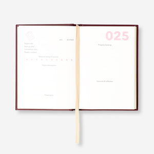 Bordo Proje Planlayıcı Defter