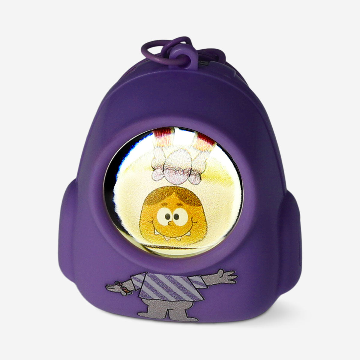 Keyring - Candy monster with light