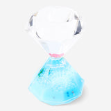 Decorative blue hourglass