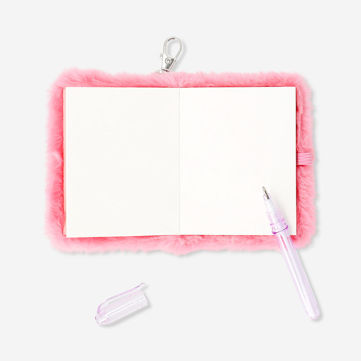 Notebook with keyring - Candy monster motif 