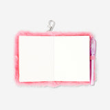 Notebook with keyring - Candy monster motif 