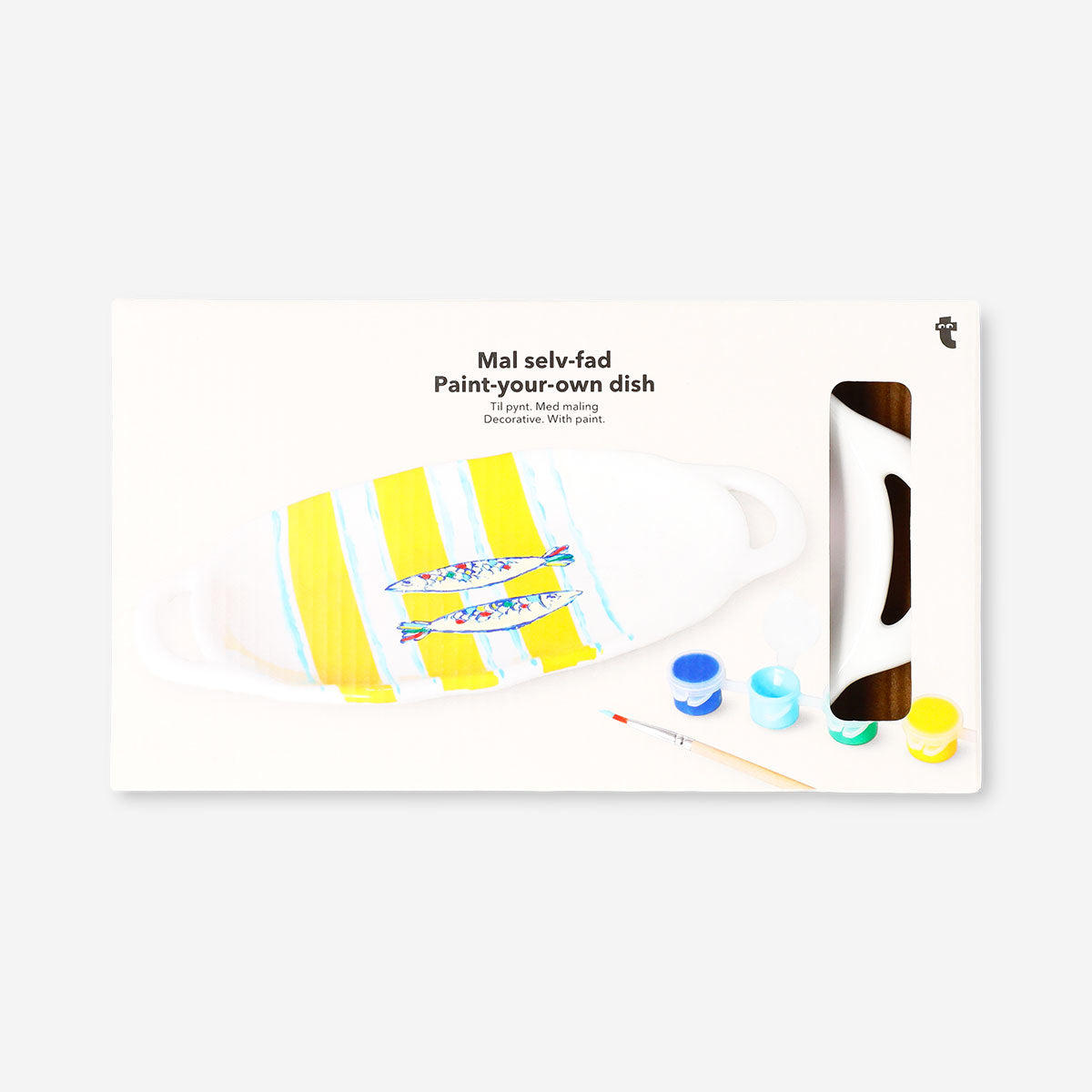 DIY ceramic tray - 15x26 cm