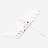 Mini water colouring book with paint 